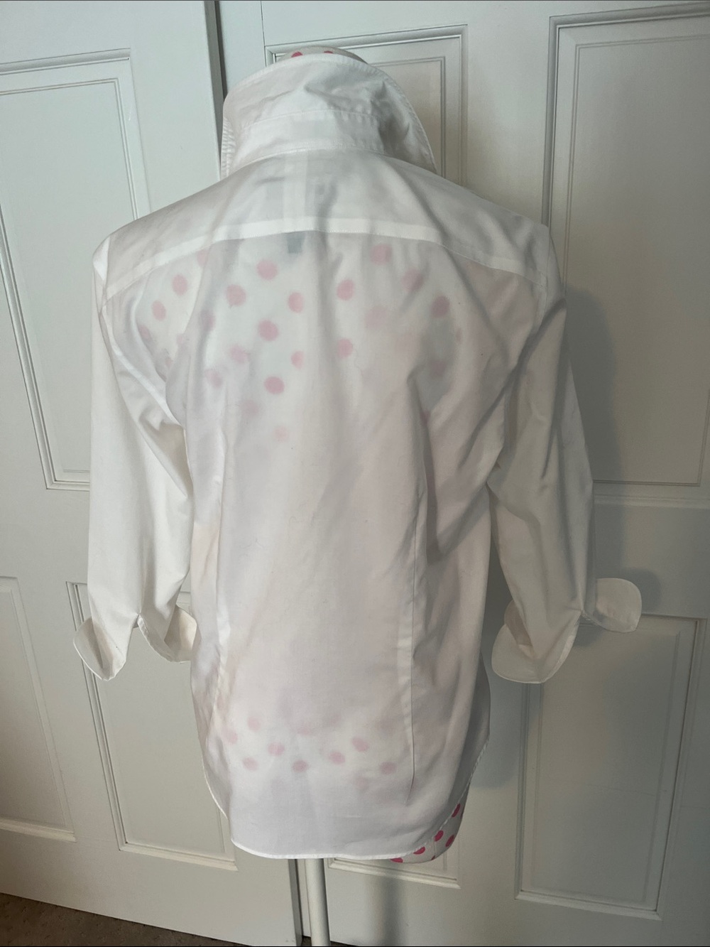 Lauren Ralph Lauren White Cotton Button-Front Blouse - Picture 2 of 8